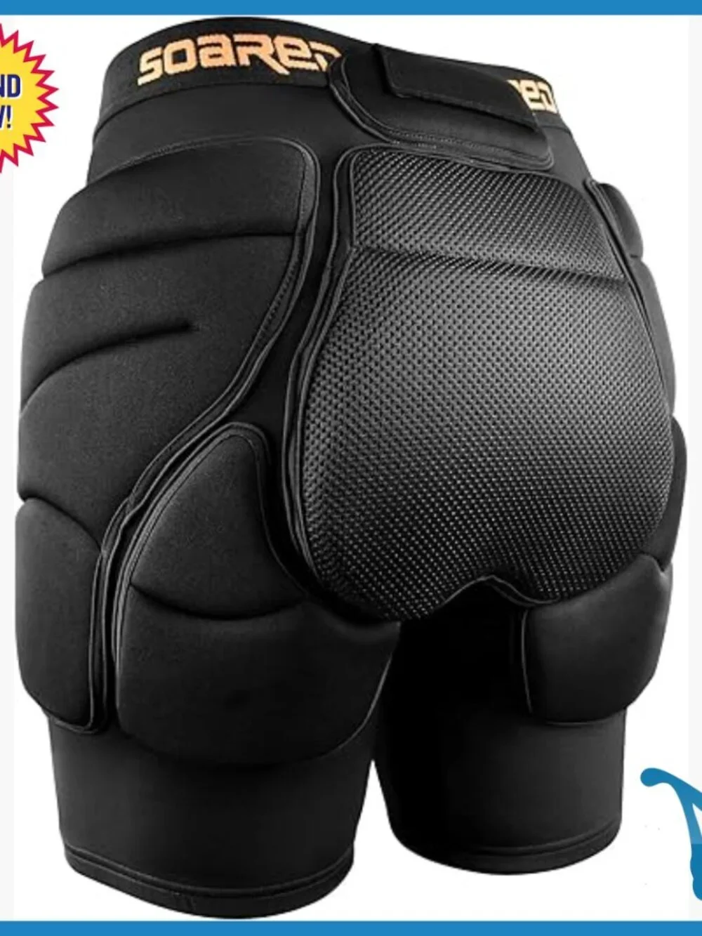 XPE Padded Hip Protection Shorts for Skiing Snowboarding Skating